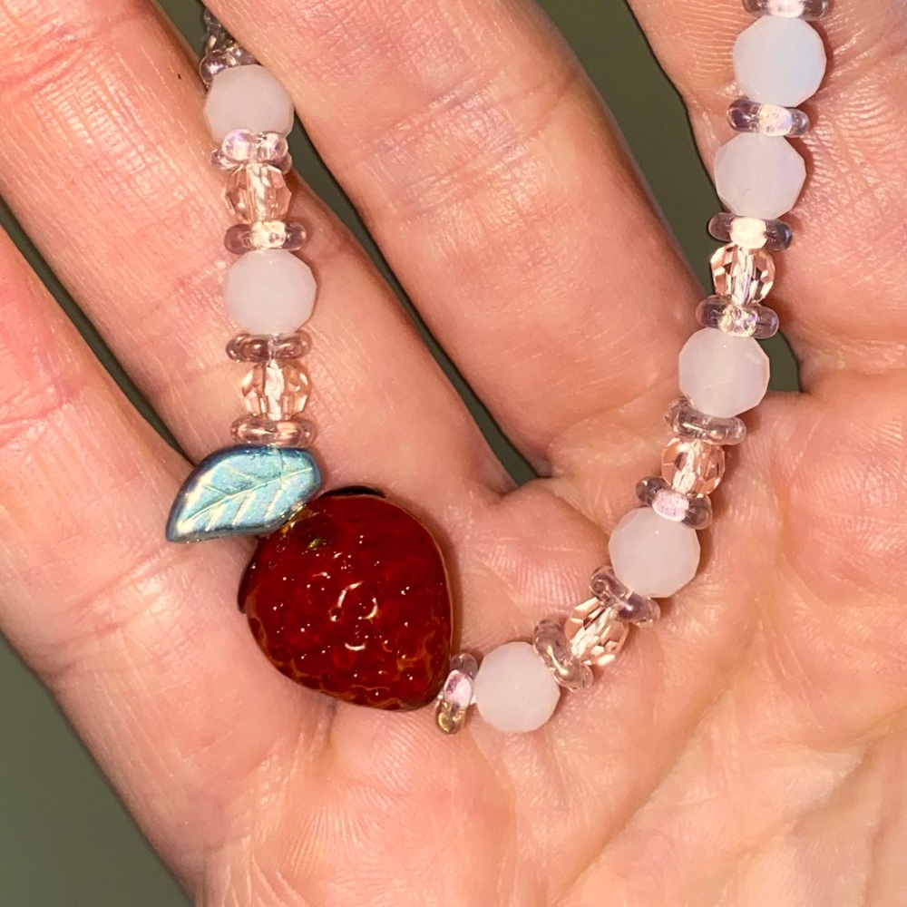 Strawberry Charm Bracelet